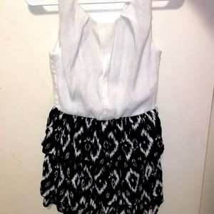 Ruffled skirt dress